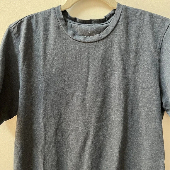 Everlane T Shirt Men's Small Navy Blue Short Sleeve Crew Neck Made in USA - Picture 4 of 8